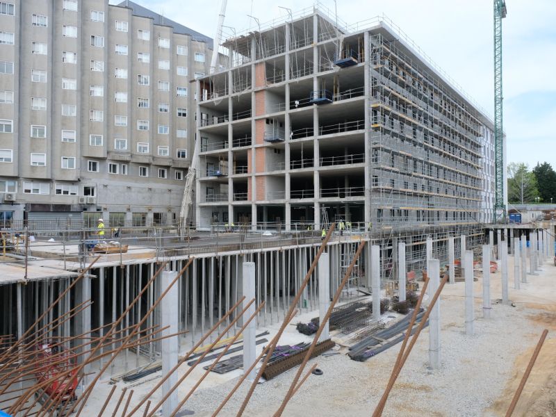 Obras Marcide ala Este