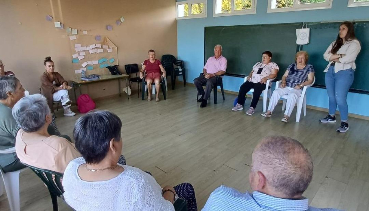 Imagen de archivo de una sesión de musicoterapia impulsada por AFAL en Vilaboa
