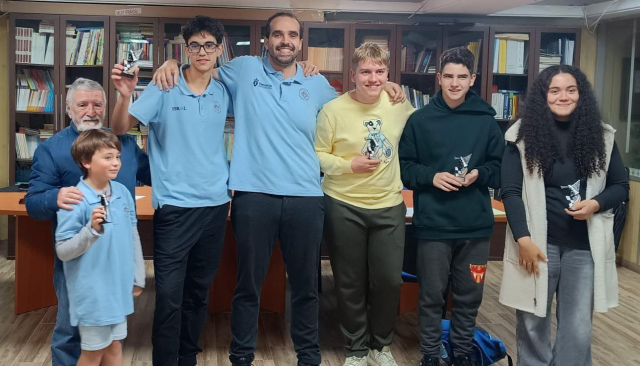 Los premiados en la competición del Grupo Bazán