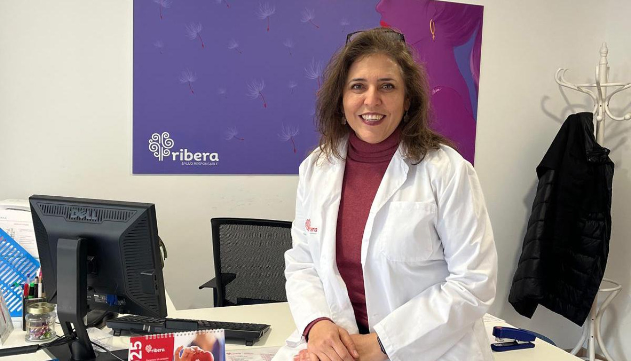 La doctora Luz Marina Márquez, ginecóloga del Hospital Ribera Juan Cardona