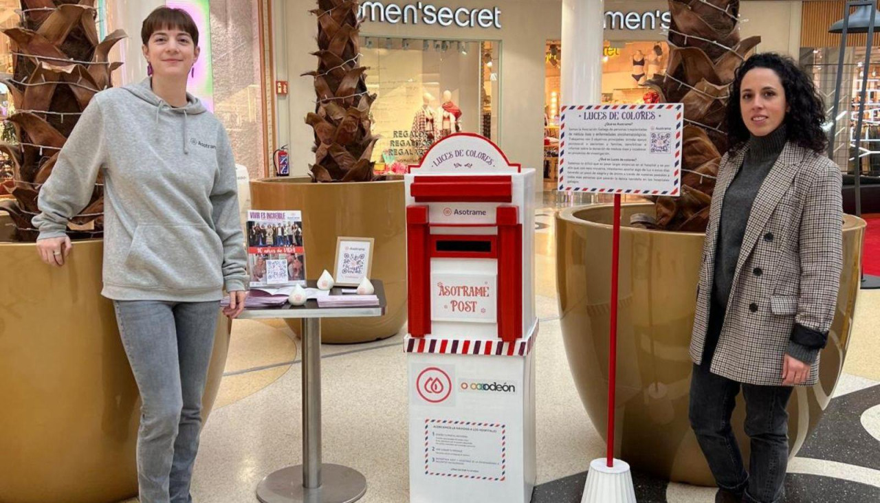El centro comercial Odeón colaborará un año más con las postales de Asotrame