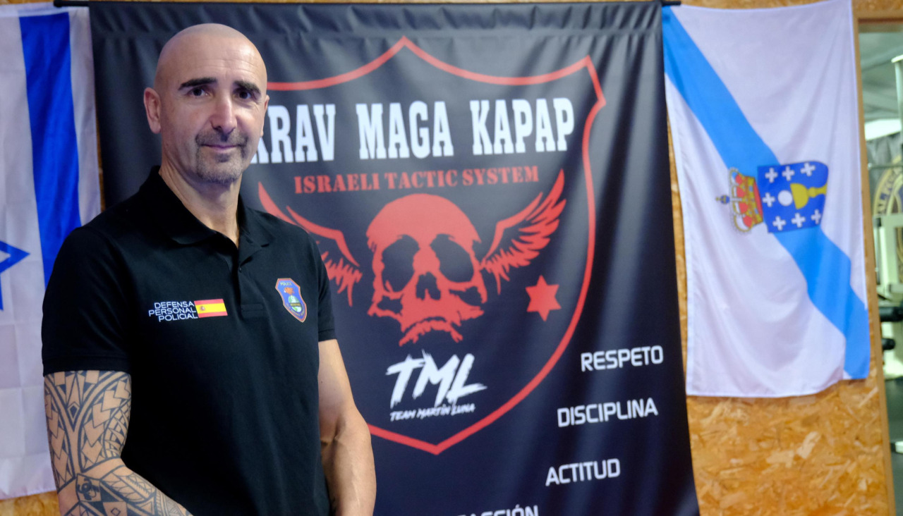José Rodríguez, en el centro HFK de As Pontes
