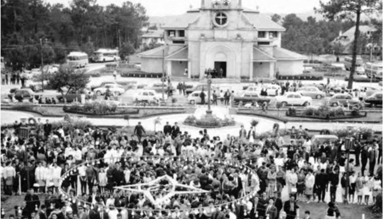 Momentos de las fiestas del Poboado das Veigas en la década de los 60