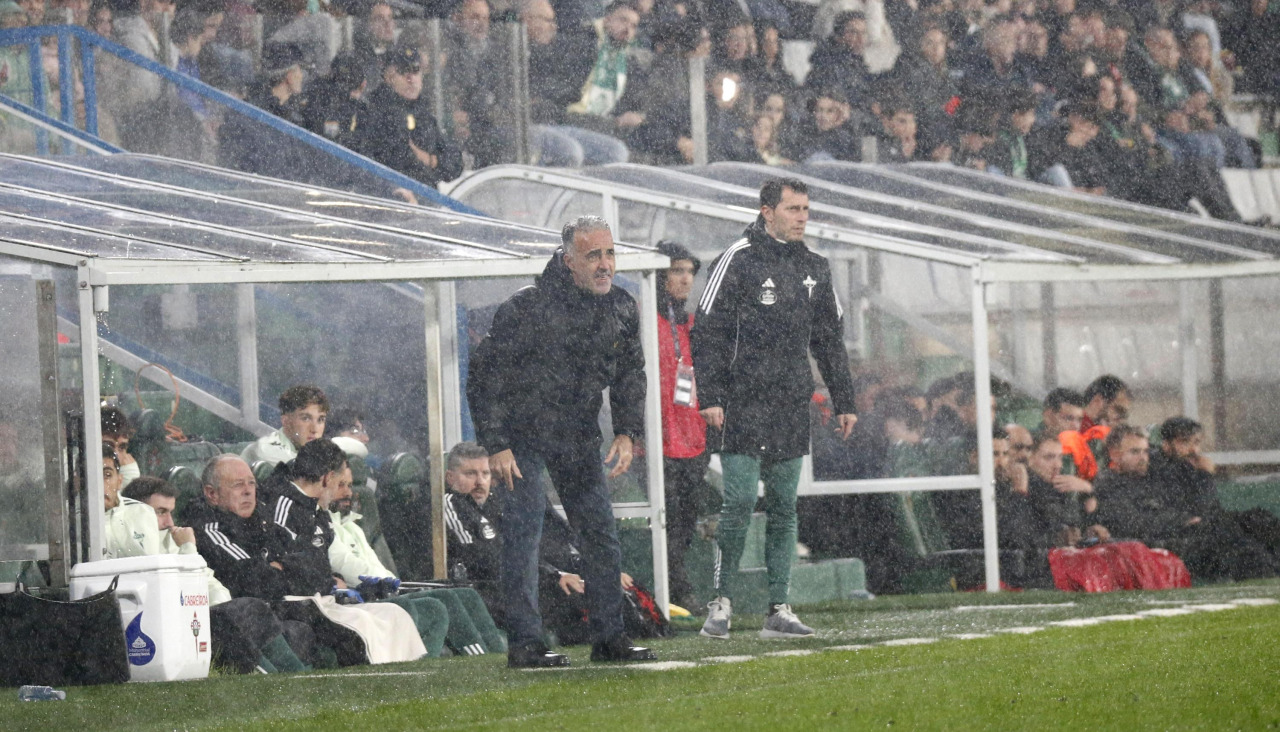 Pablo López, durante el pasado duelo ante el Zamora
