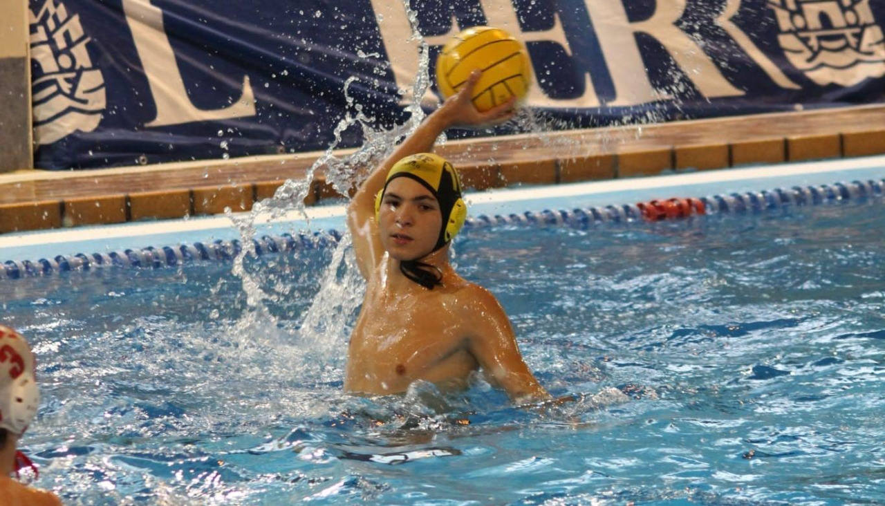 Diego Pardiñas, durante un partido con el Marina Ferrol