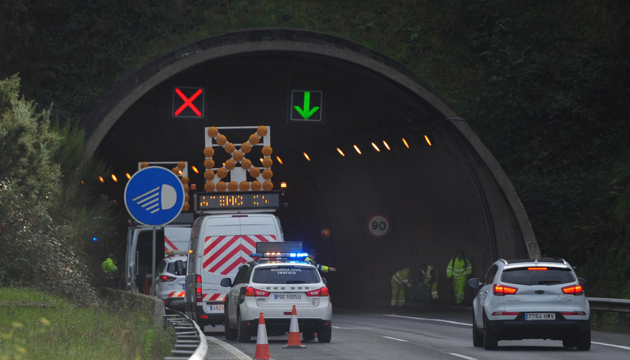 Imagen de archivo de la entrada al túnel Pedra do Couto