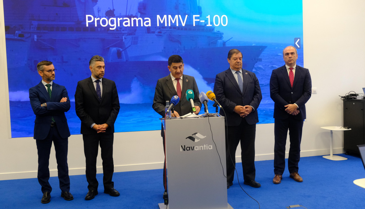 Navantia Ferrol reunión del delegado del gobierno con el presidente de Navantia