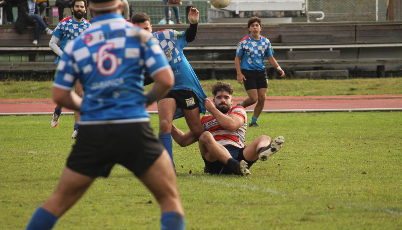 El Rugby Ferrol completó un gran encuentro en Pontevedra