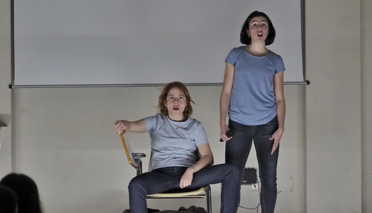 A obra de Jose Padilla interprétana Laura Calero e Micaela Portillo