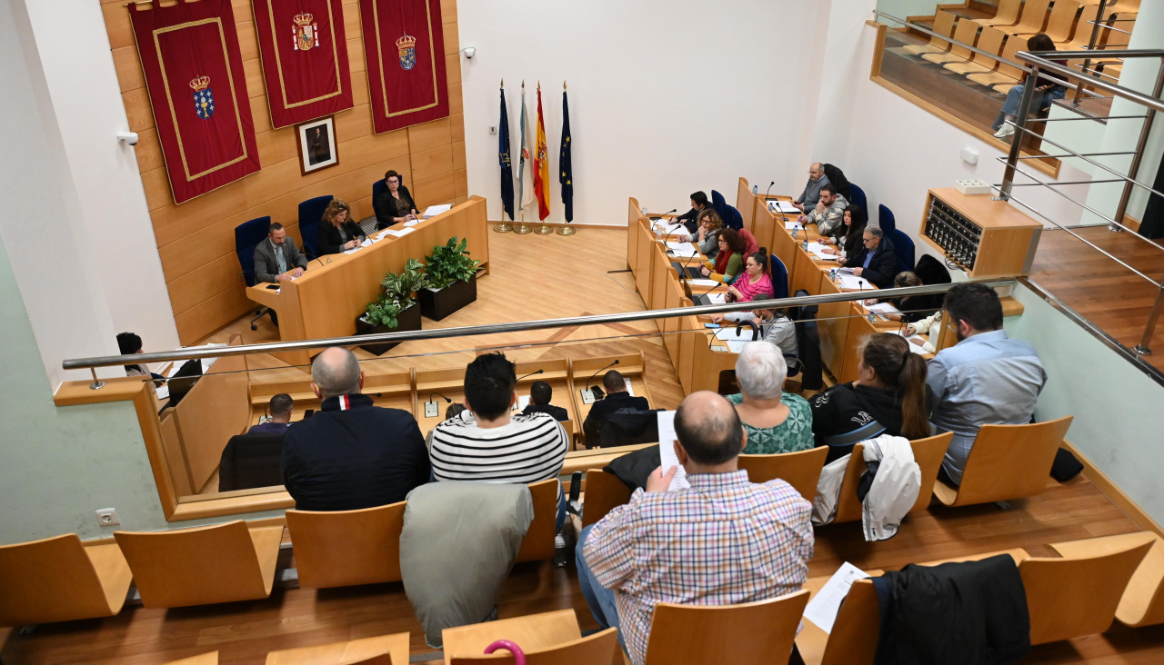 Pleno concello de Narón