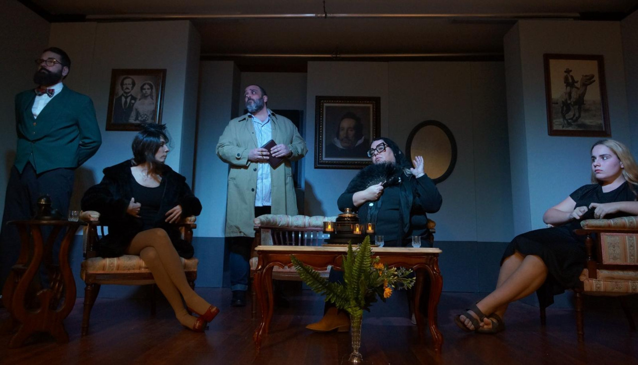La compañía Teatro do Astaleiro, que se integra dentro del Grupo Bazán, representará "O caso do cadáver asasinado"