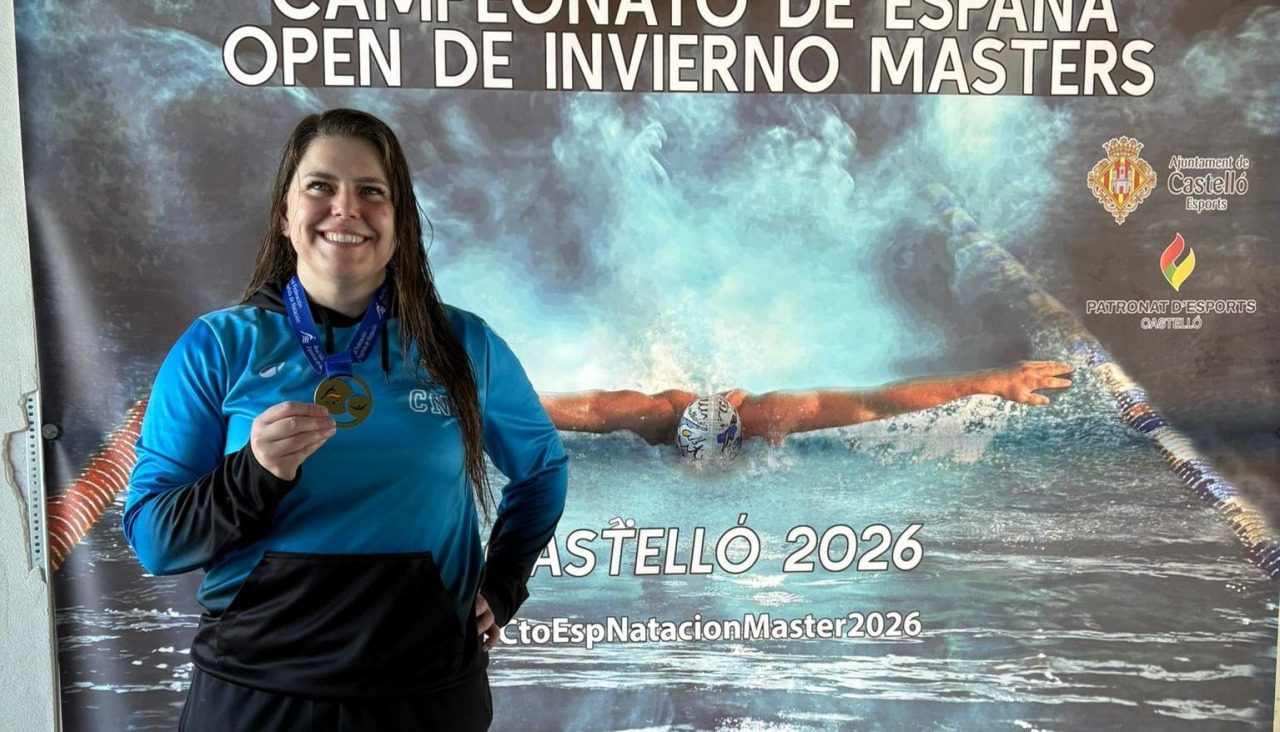 Nadar y ganar para Blanca Hermida