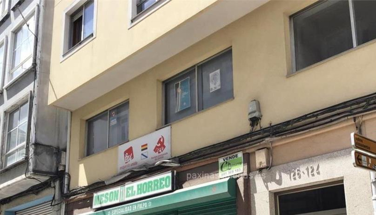 Sede de esquerda Unida en la calle del Sol