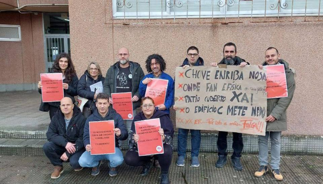 Segundo “Martes en loita”, a semana pasada no IES de Fene