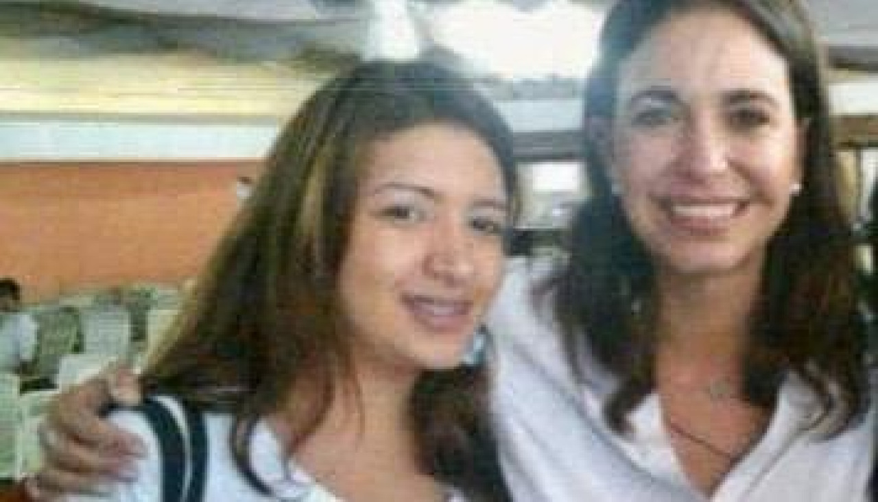 Gloria Angélica con María Corina Machado