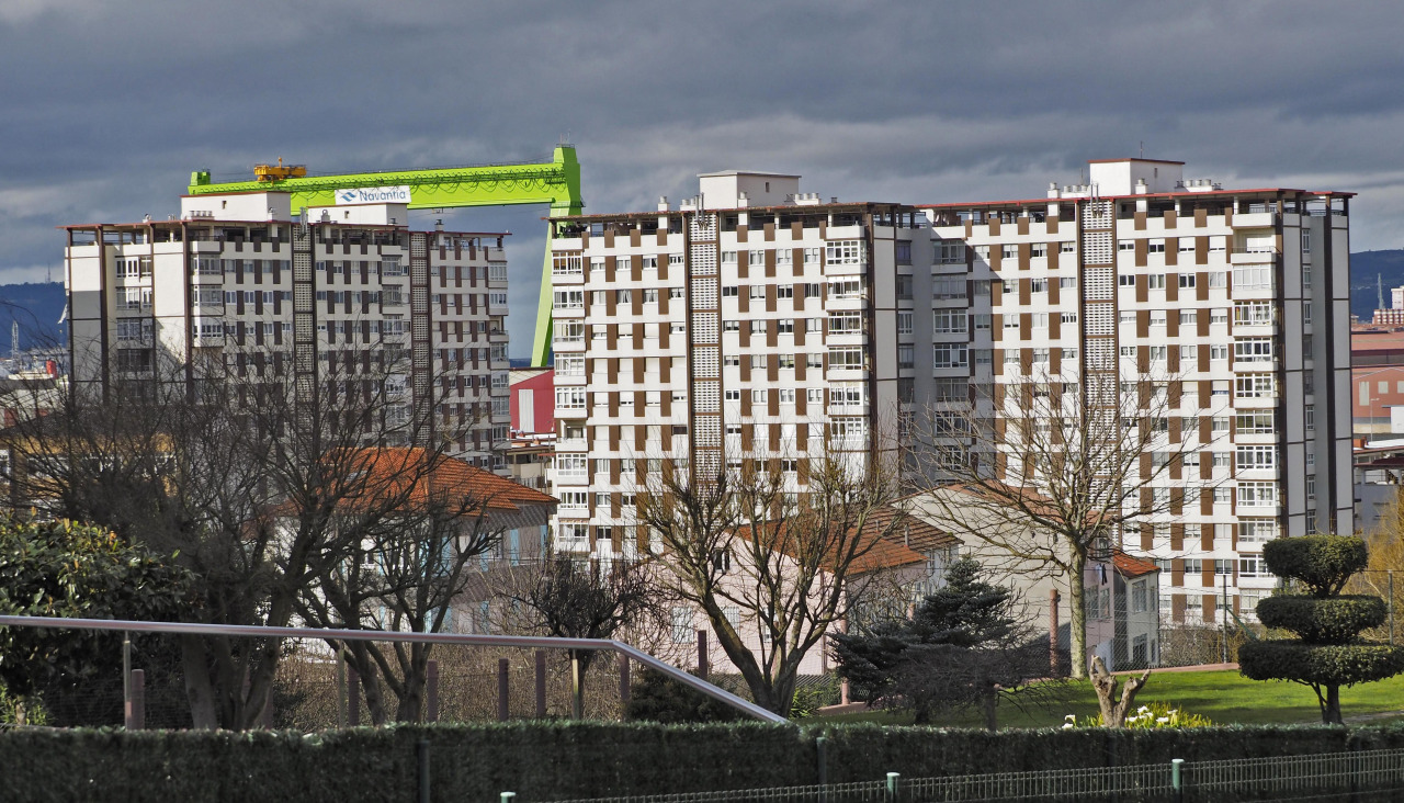 Vistas del barrio fenés de San Valentín