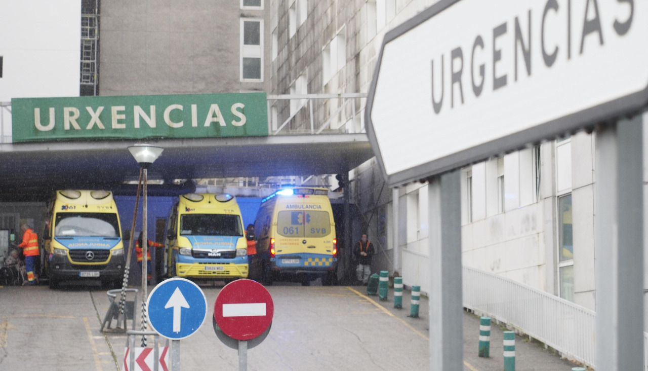 Urgencias en Arquitecto Marcide, en Ferrol, en imagen de archivo