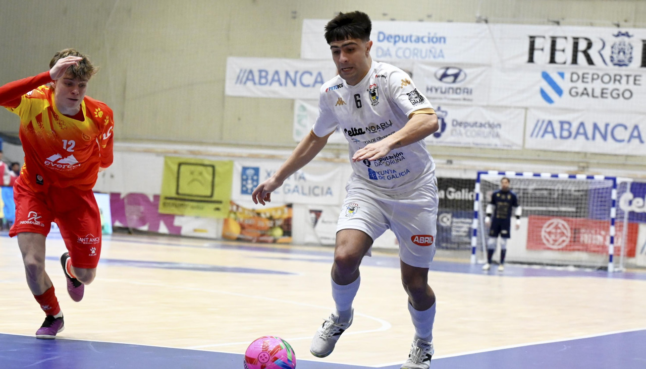 Fútbol sala. O Parrulo contra Industrias Santa Coloma