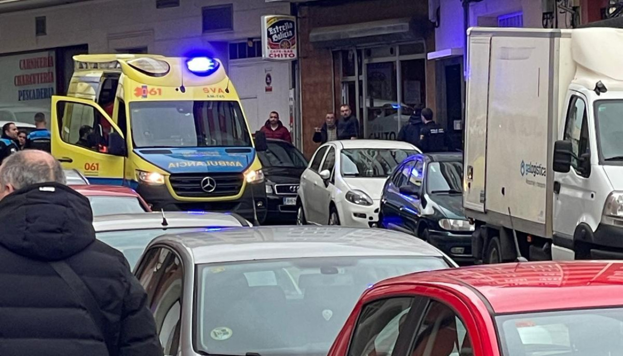 Despliegue en la calle Fontemoura