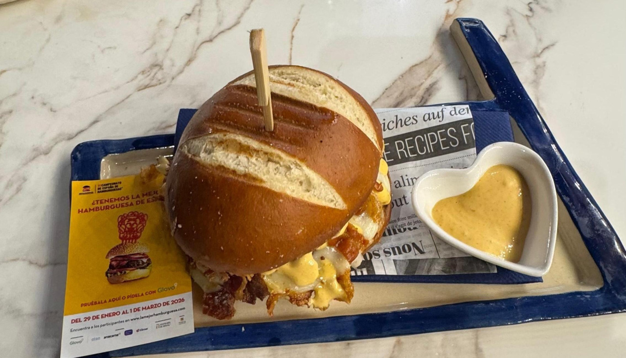 La "Porkeeper", la hamburguesa que Zahara presenta al campeonato nacional