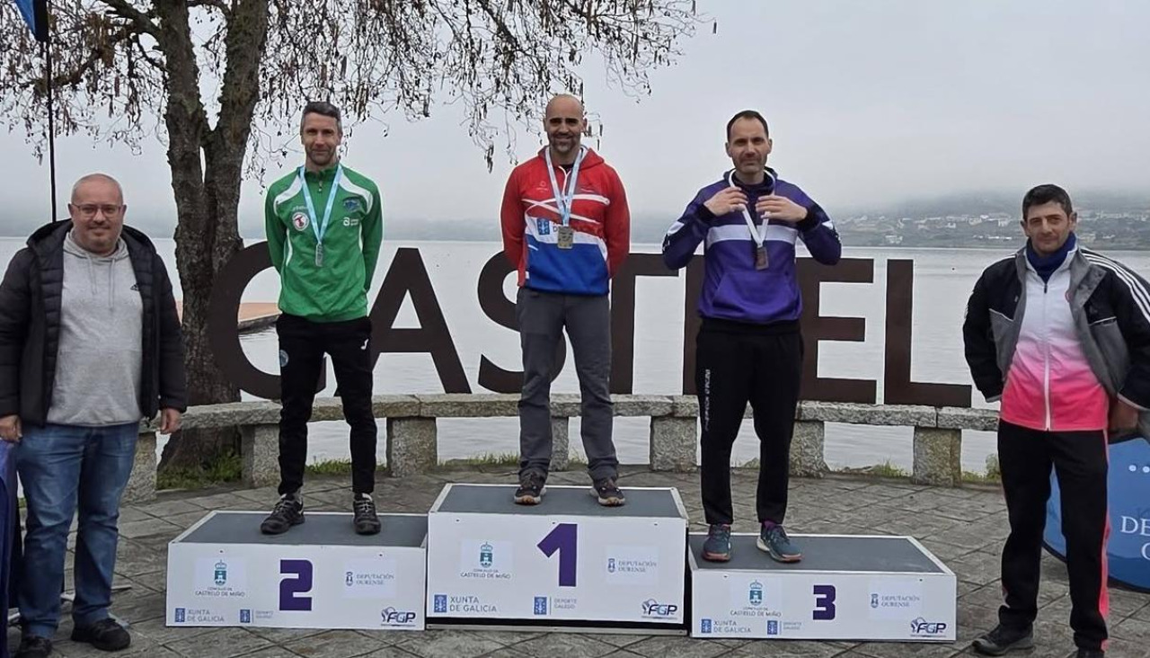 El pontés Pico, bronce en Castrelo de Miño