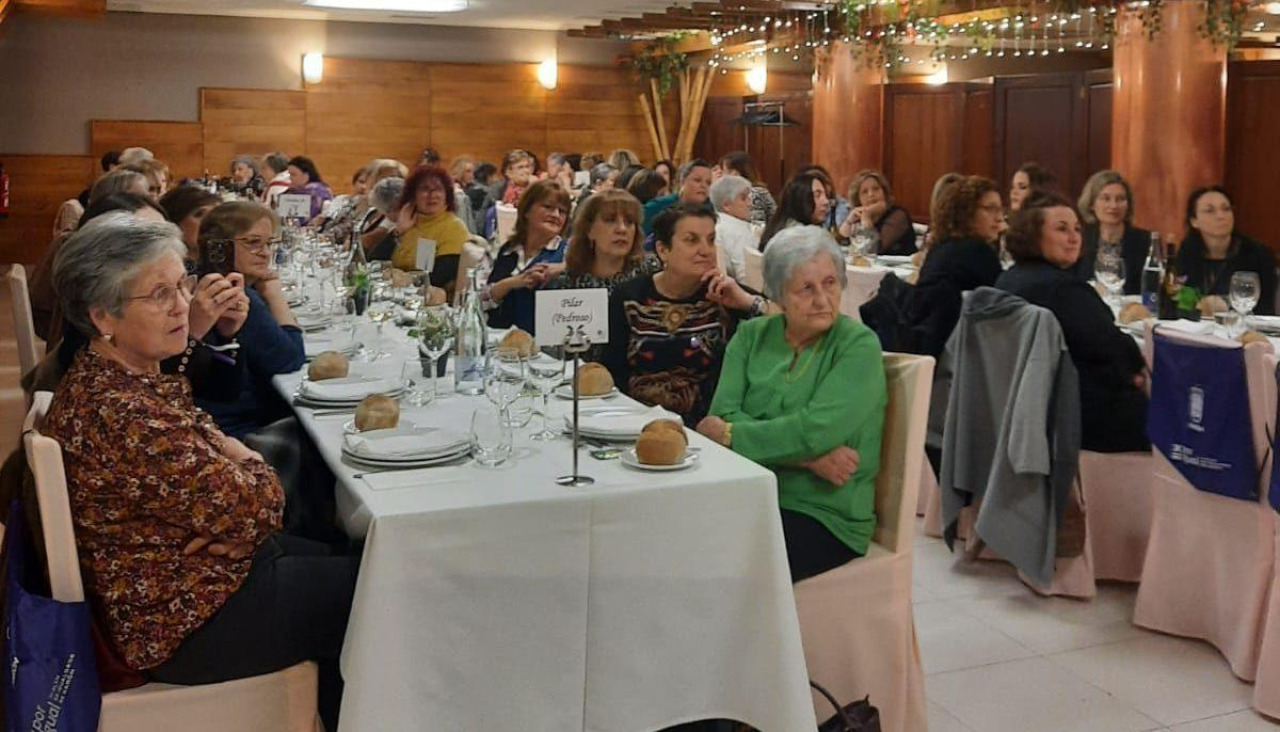 Un instante de la cena del pasado ejercicio 2025