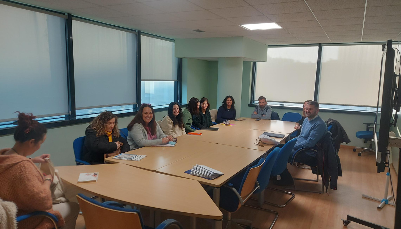 Un momento de la reunión de los equipos docentes