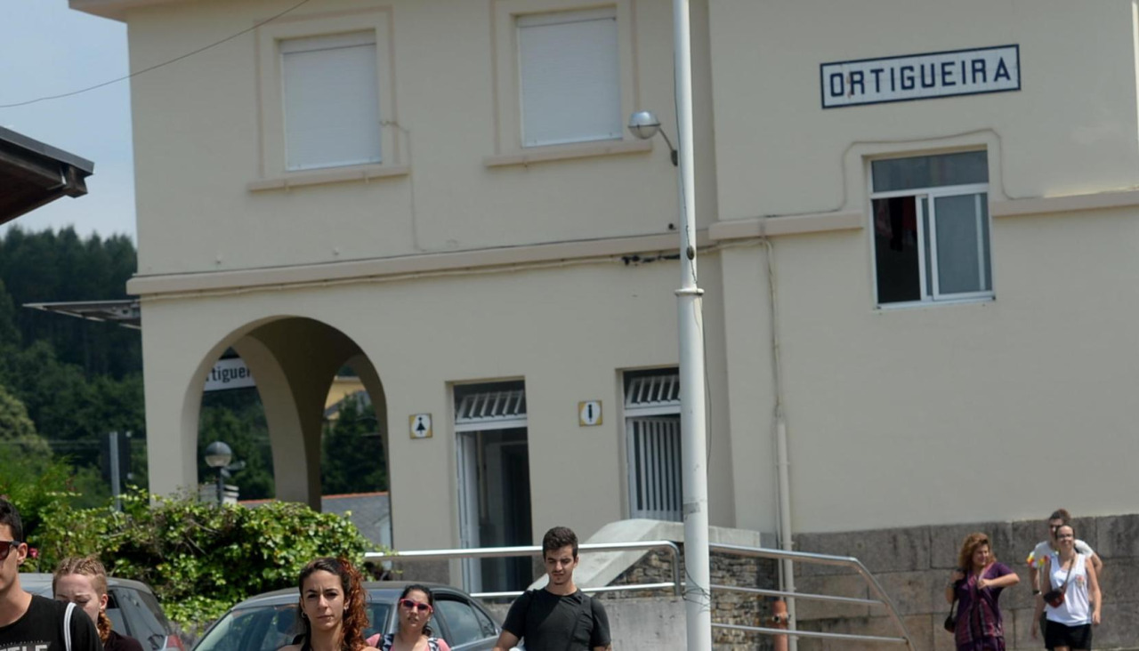 Imagen de archivo de la estación de Ortigueira
