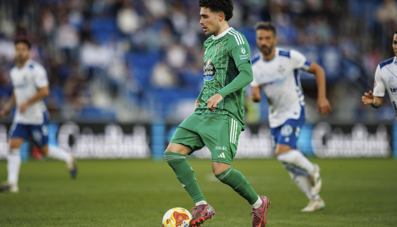 Dacosta, durante el victorioso duelo ante el Tenerife