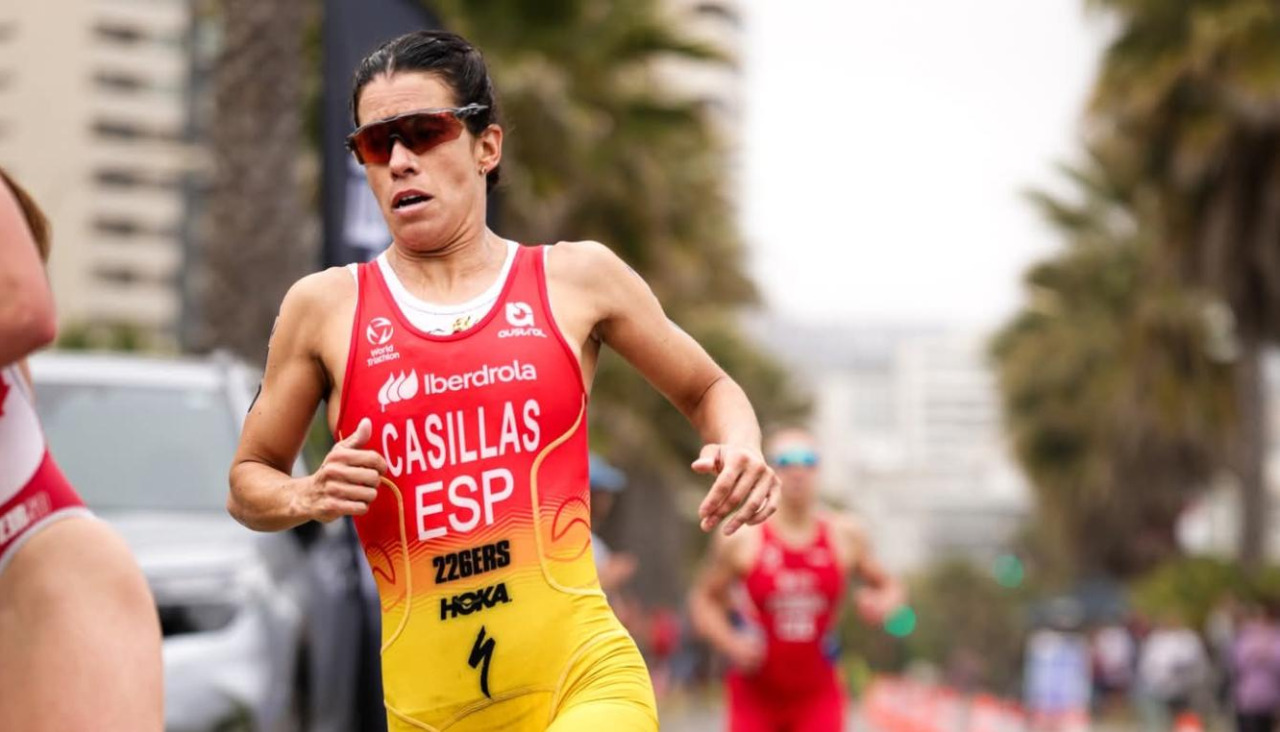 Miriam Casillas, durante una prueba pasada
