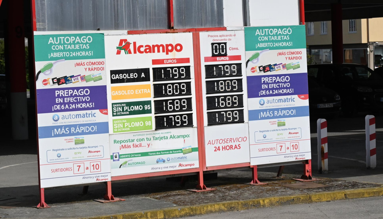 A Gándara precios gasolina