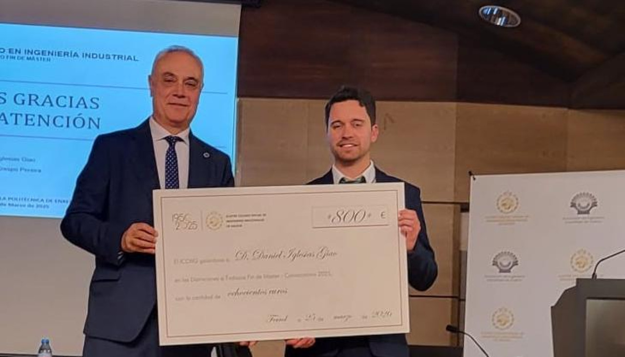 Daniel Iglesias premio Icoiig