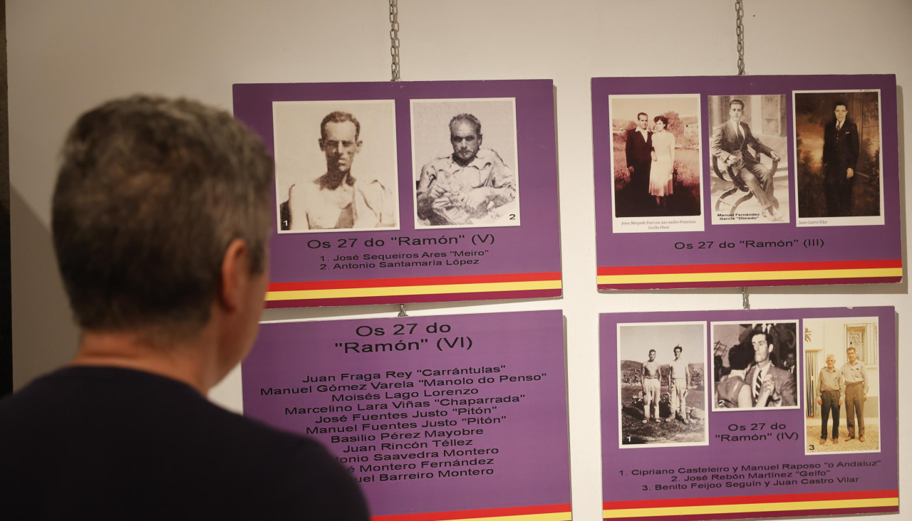 exposición Memoria Histórica en Pontedeume