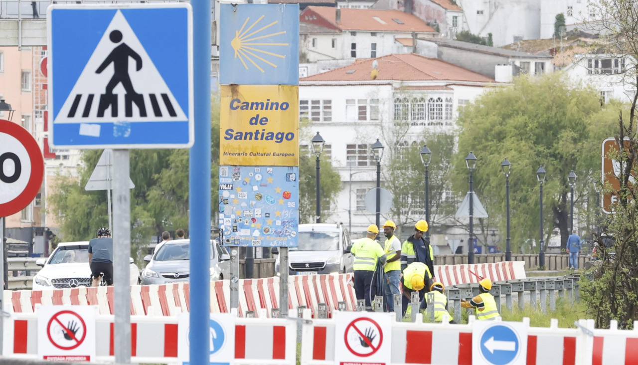 Obras puente Cabanas-Pontedeume