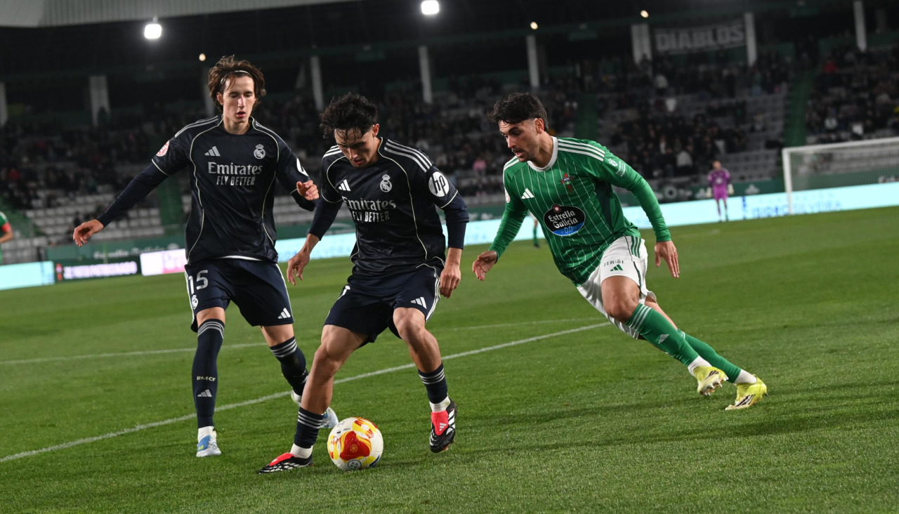 A Malata Racing de Ferrol contra Real Madrid Castilla
