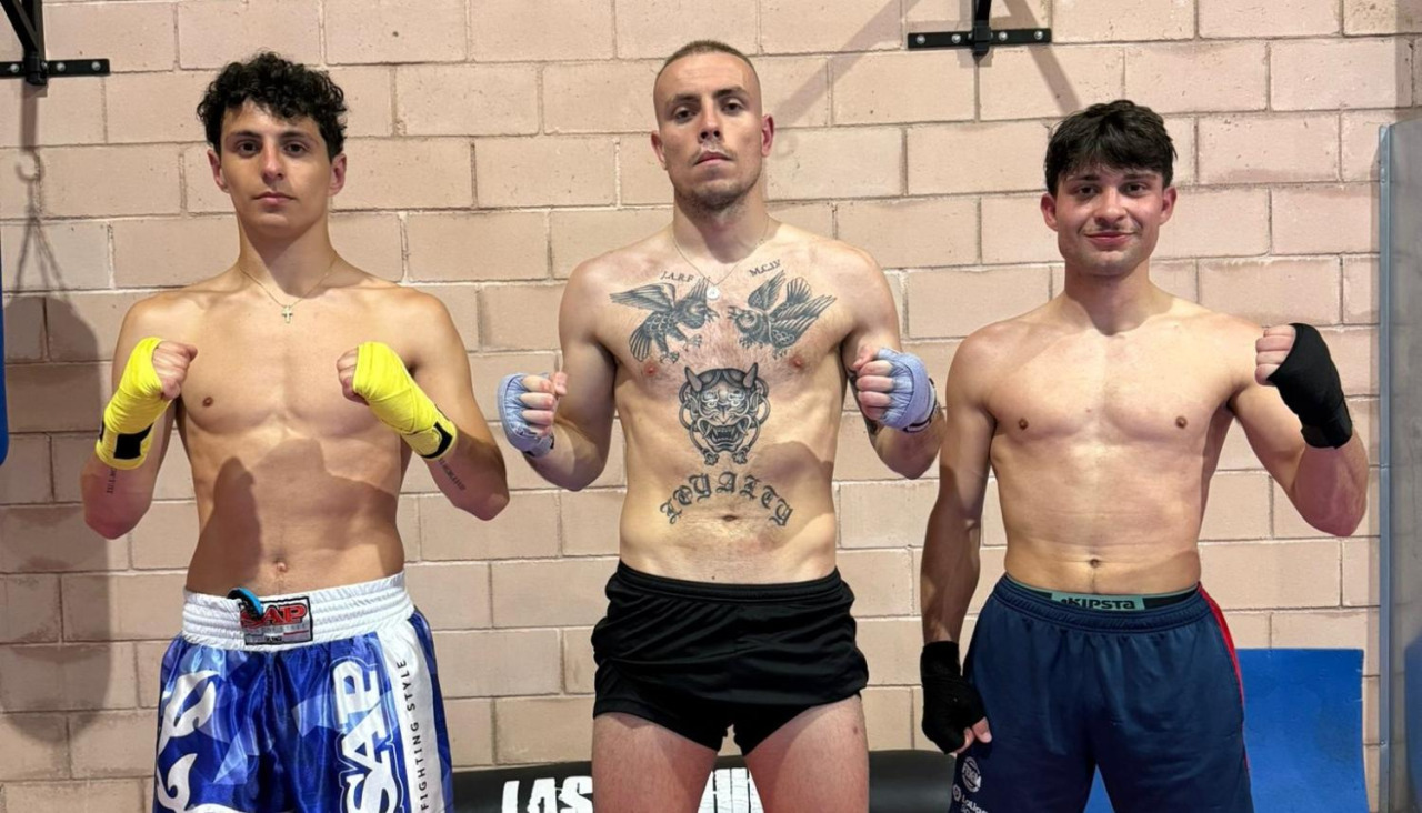 Los tres representantes del Narón O Freixo
