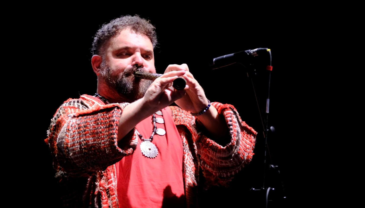 Abraham Cupeiro, el año pasado, en concierto en el Auditorio de Ferrol