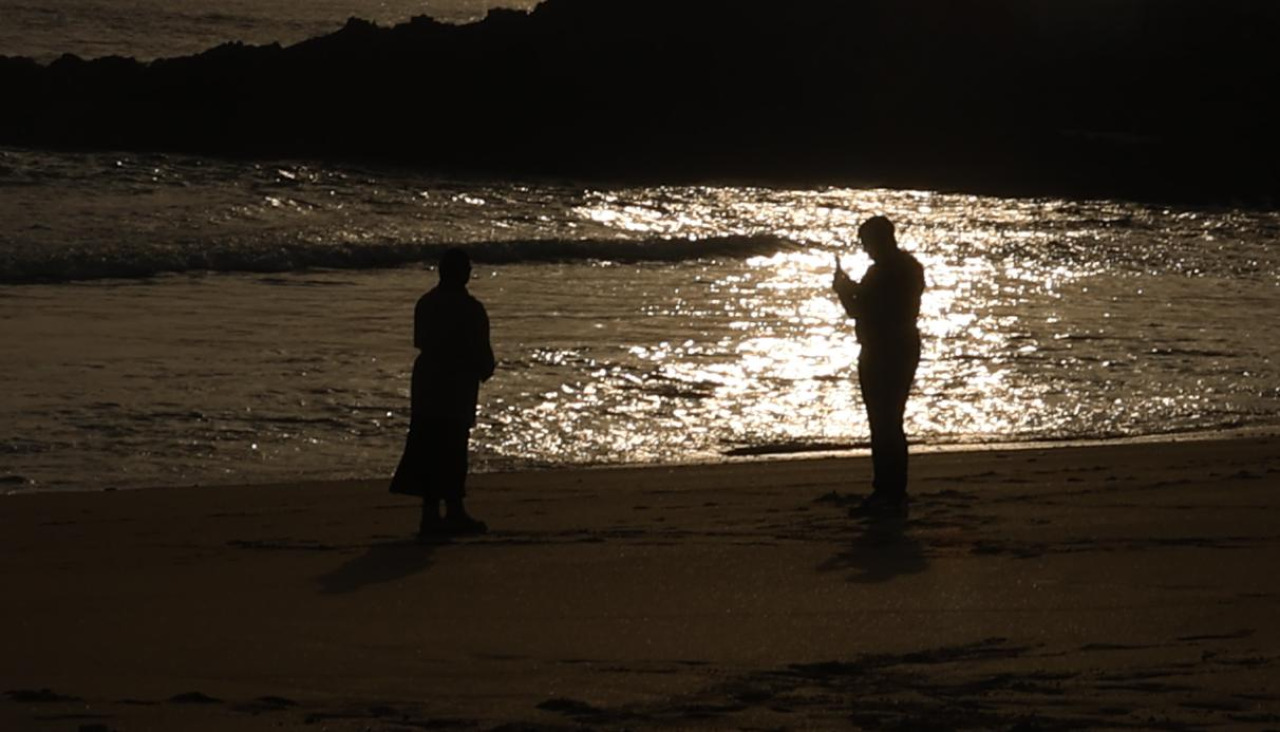 Eclipse playa Doniños