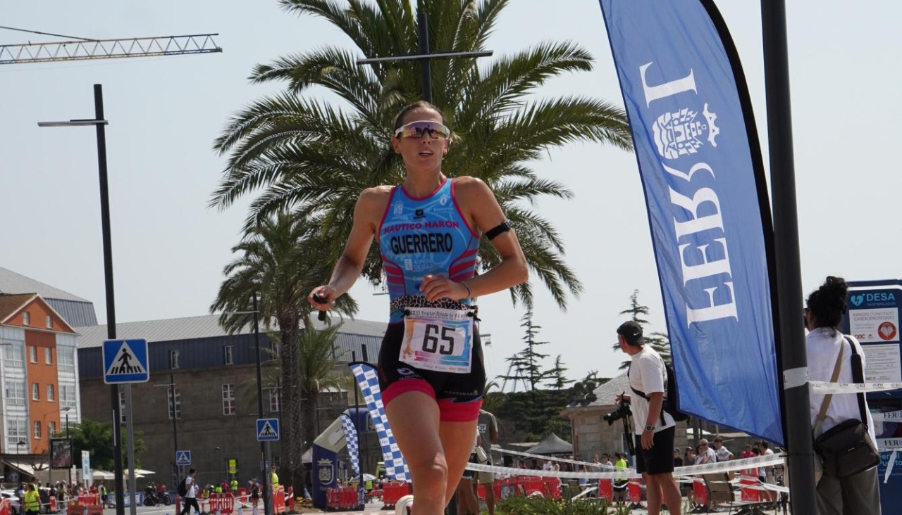 La naronesa Guerrero, en la competición del pasado año en el muelle
