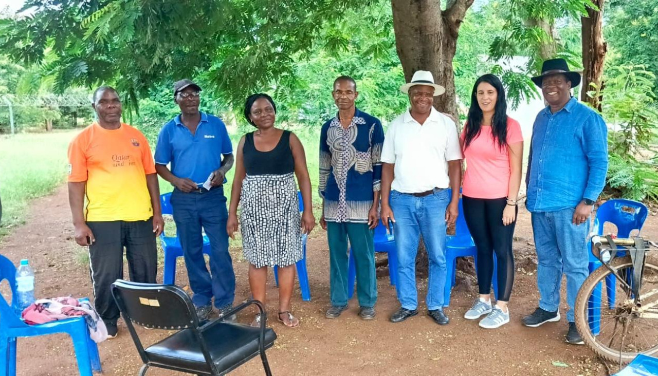 Encuentro del proyecto con la comunidad de Mozambique en 2023