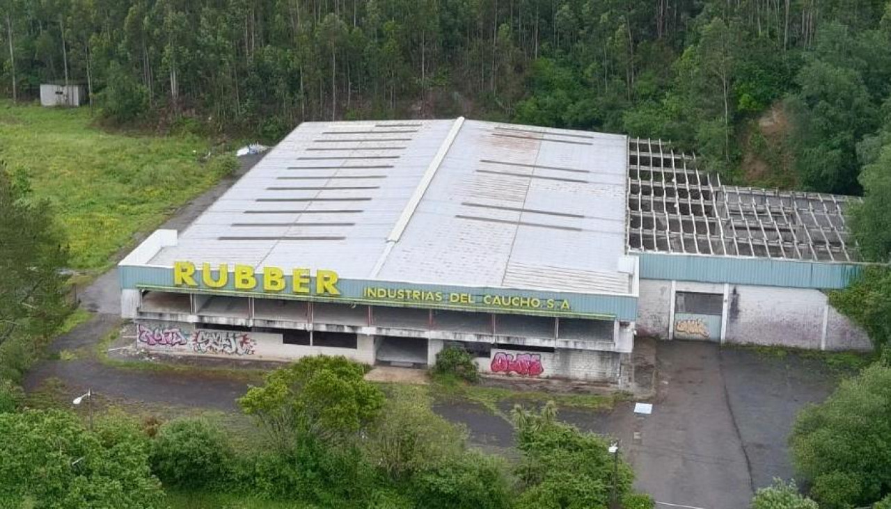La antigua fábrica de neumáticos funcionó hasta el año 2000