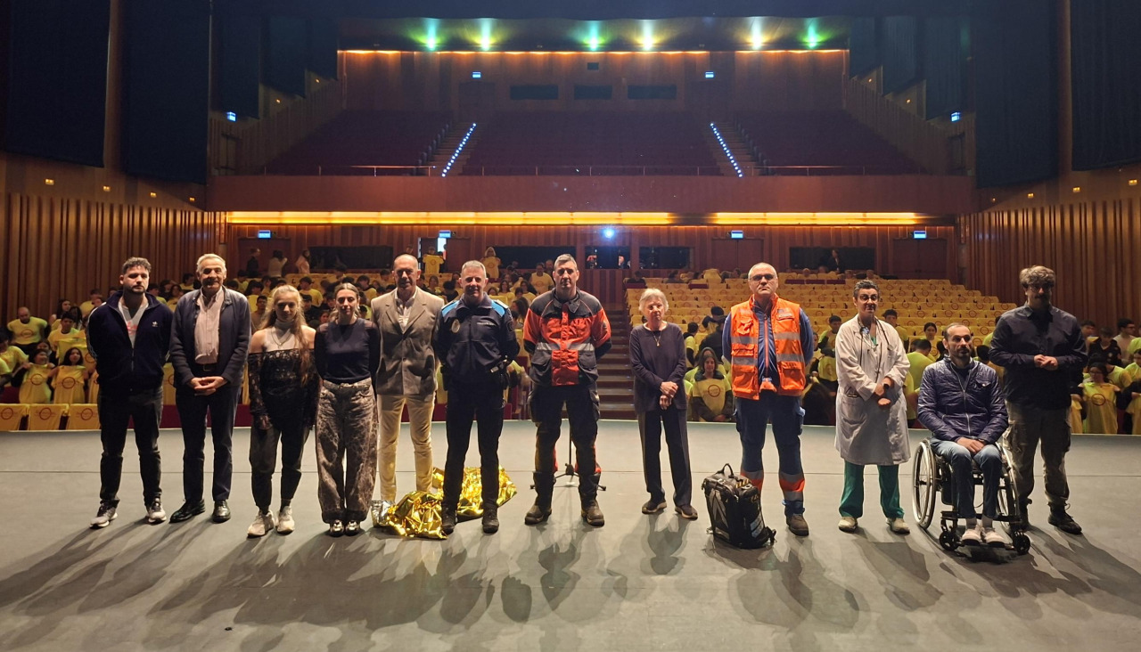 Participantes y responsables del evento al finalizar el ‘road show’