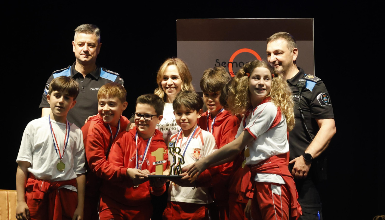 Concurso escolar de ideas Ferrol máis seguro para os peóns