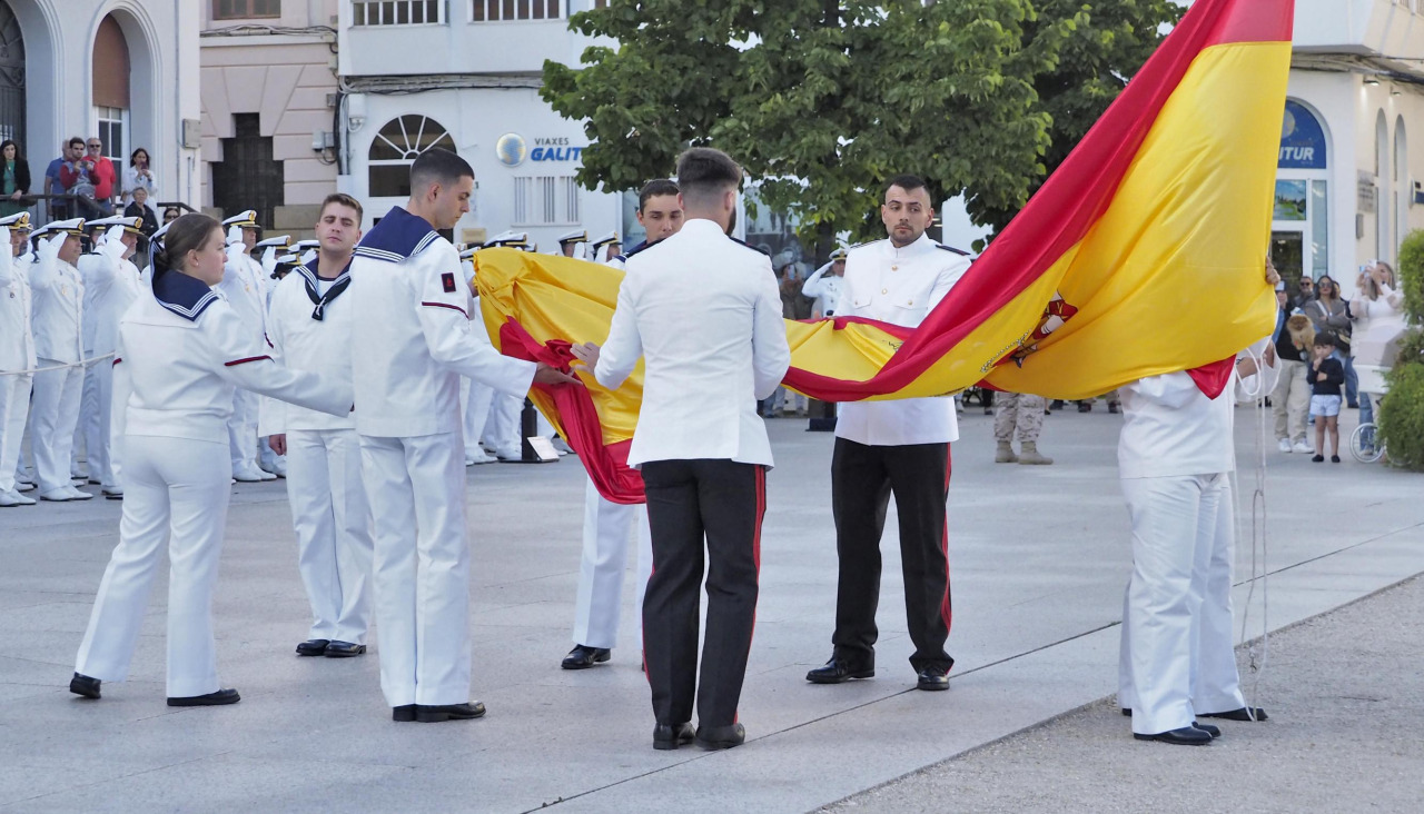 En 2024 ya hubo un arriado solemne en la plaza de Armas