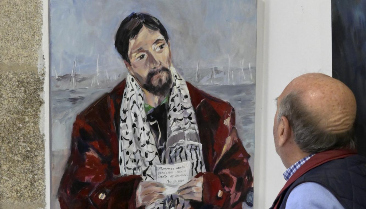 Ateneo Ferrolán, Exposición Retratos Ilustrados Carmen Martín
