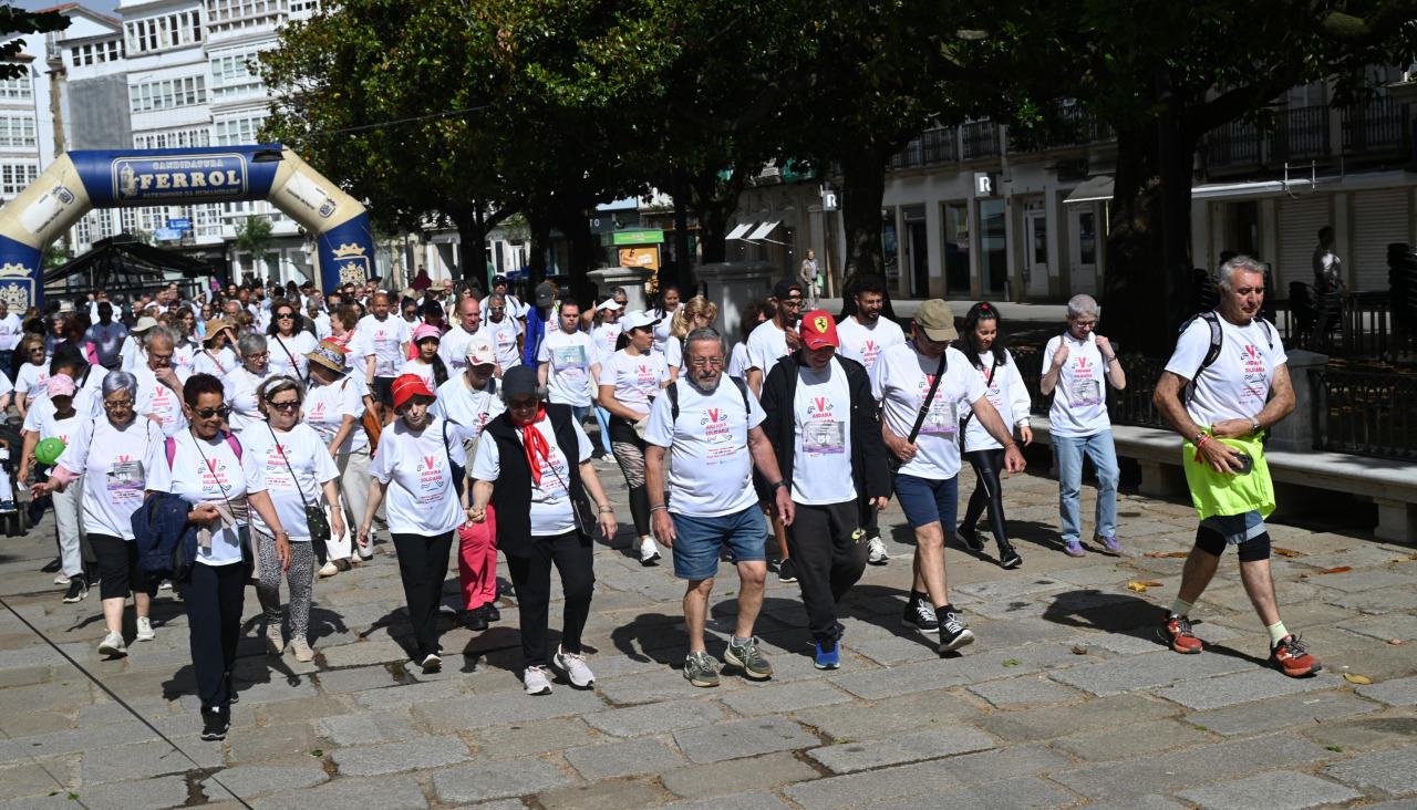 Caminata solidaria Carmela Primo