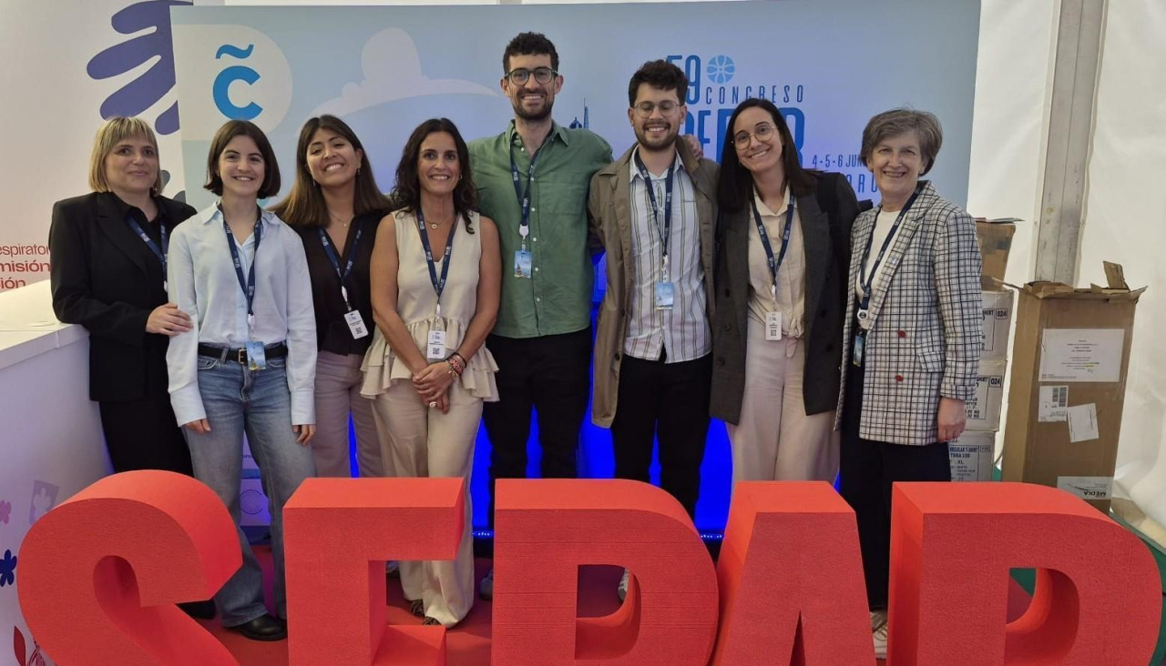 Profesionales ferrolanos participantes en el evento, celebrado en A Coruña