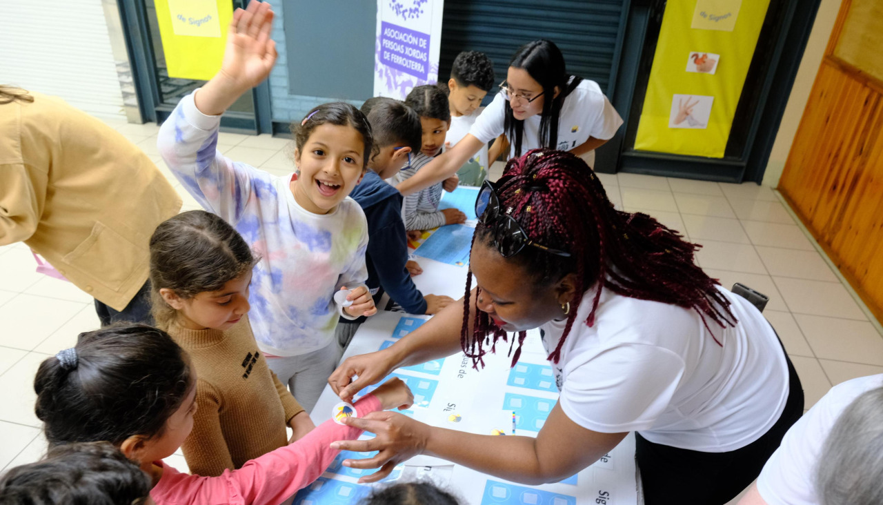 El año pasado, la Asociación de Persoas Xordas conmemoró la efeméride con actividades infantiles