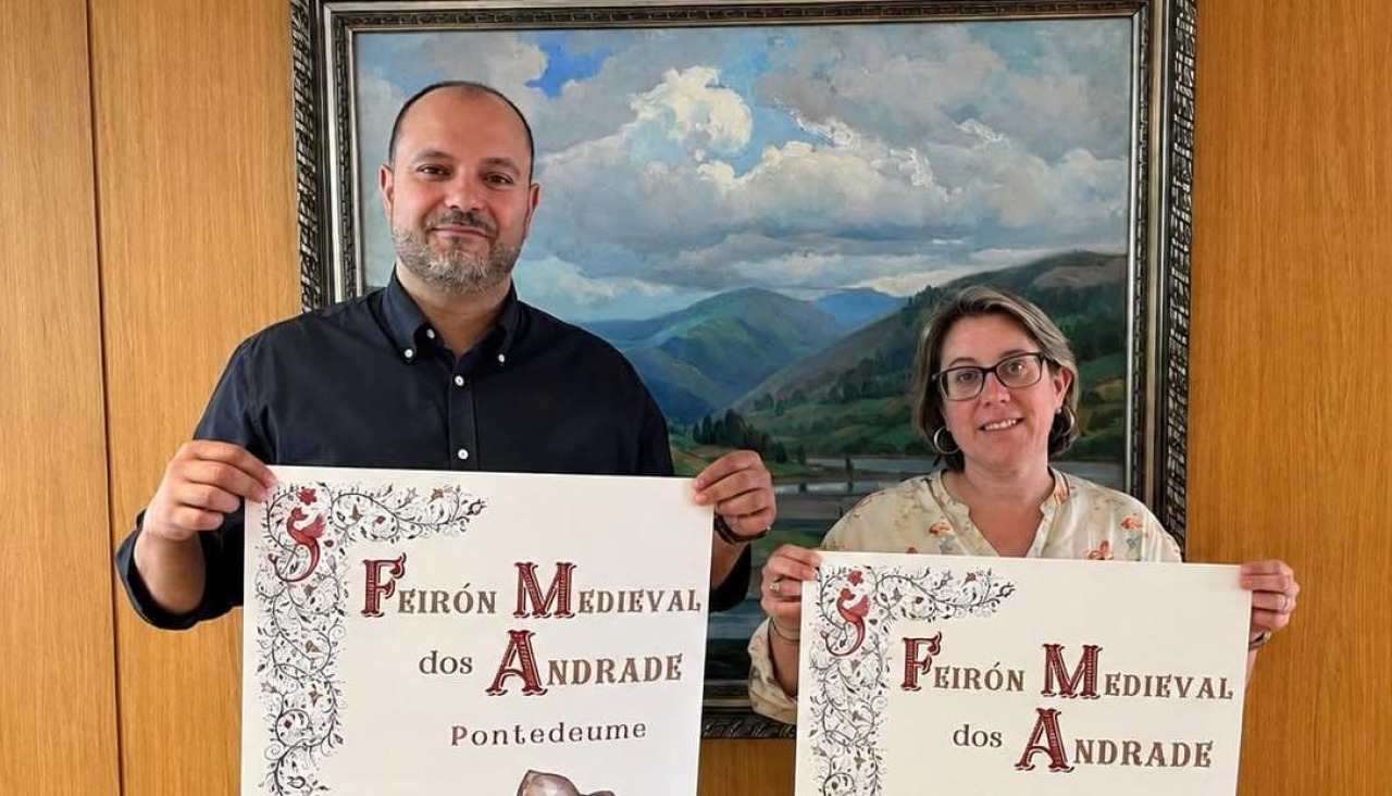 Presentación del cartel del Feirón este martes