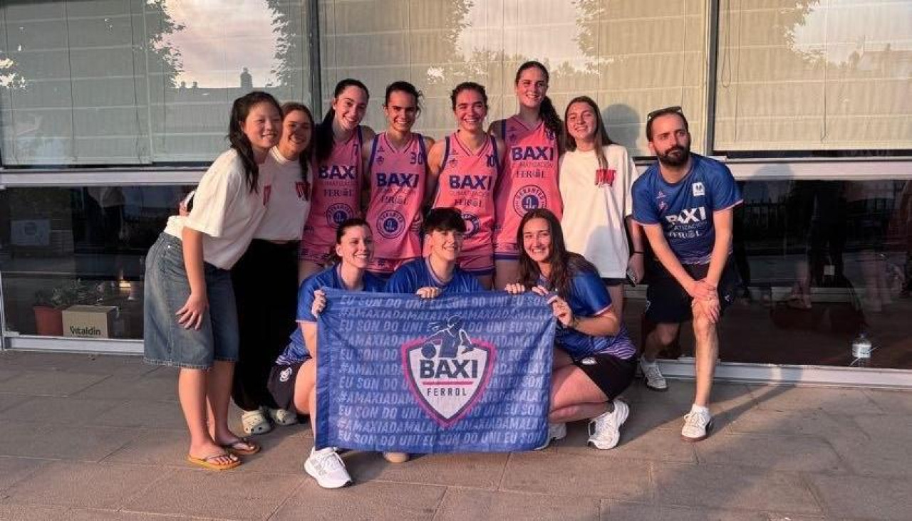 Las jugadoras del Baxi tuvieron un gran apoyo en Santiago